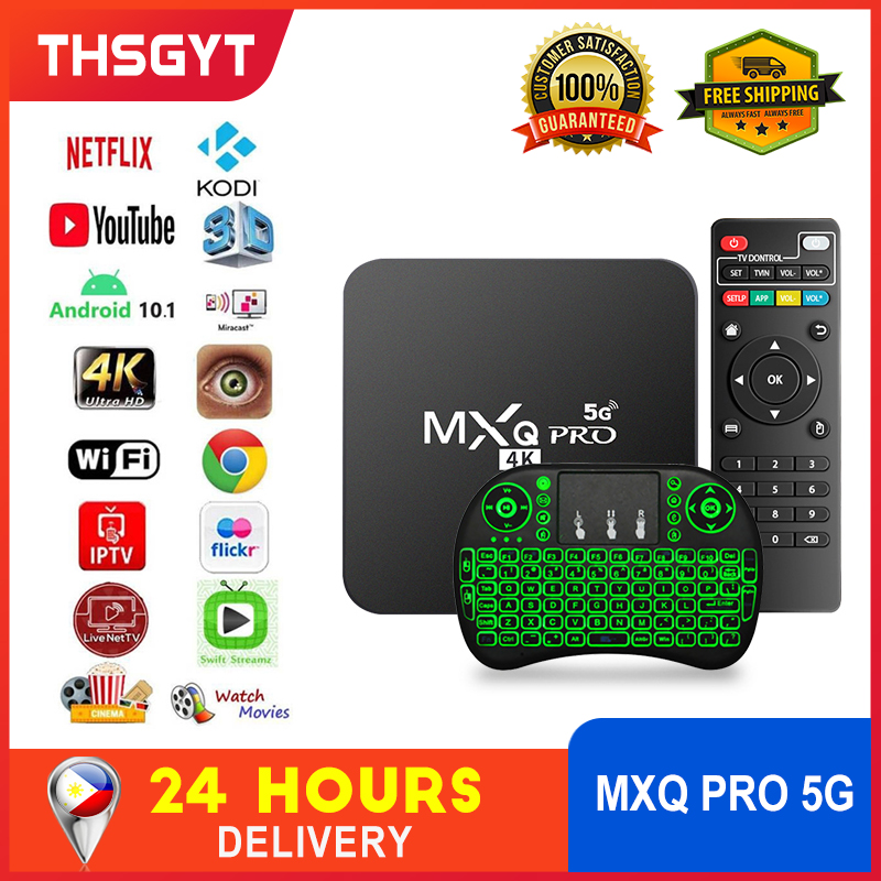 2022 Quad Core Smart TV Box: WiFi, 5G, 4K, Netflix