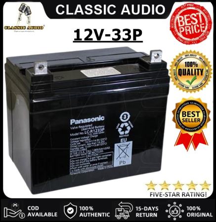 Panasonic Battery 12V-33P Classic Audio