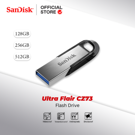 SanDisk Ultra Flair 128GB 256GB 512GB USB 3.0 Flash Drive