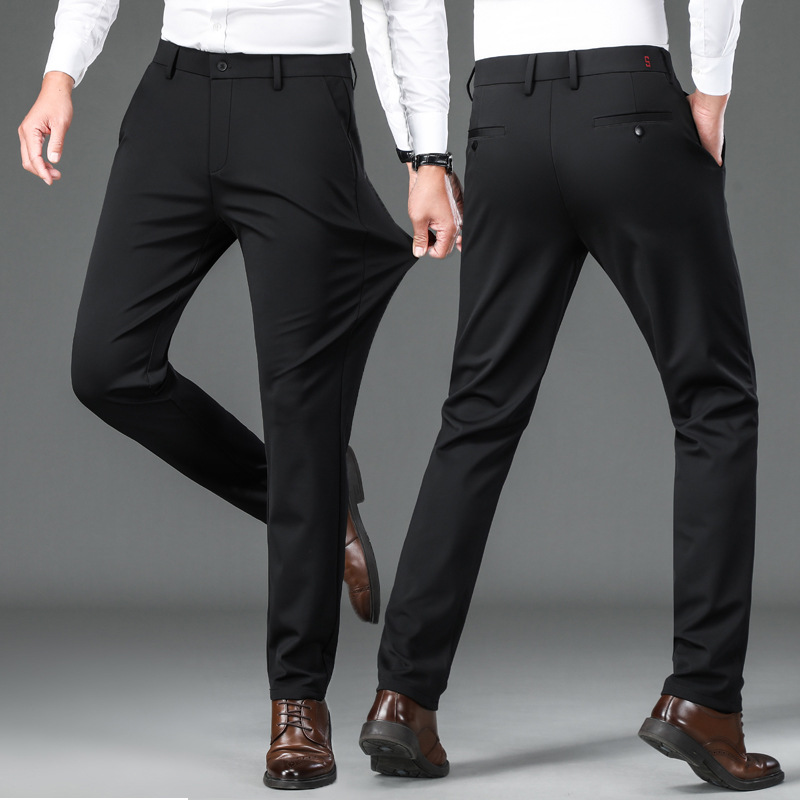 Black Relaxed Fit Suit Trousers | New Look-saigonsouth.com.vn