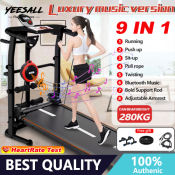 Yeesall Foldable Walking Machine with Adjustable Slope and Shock-absorbing