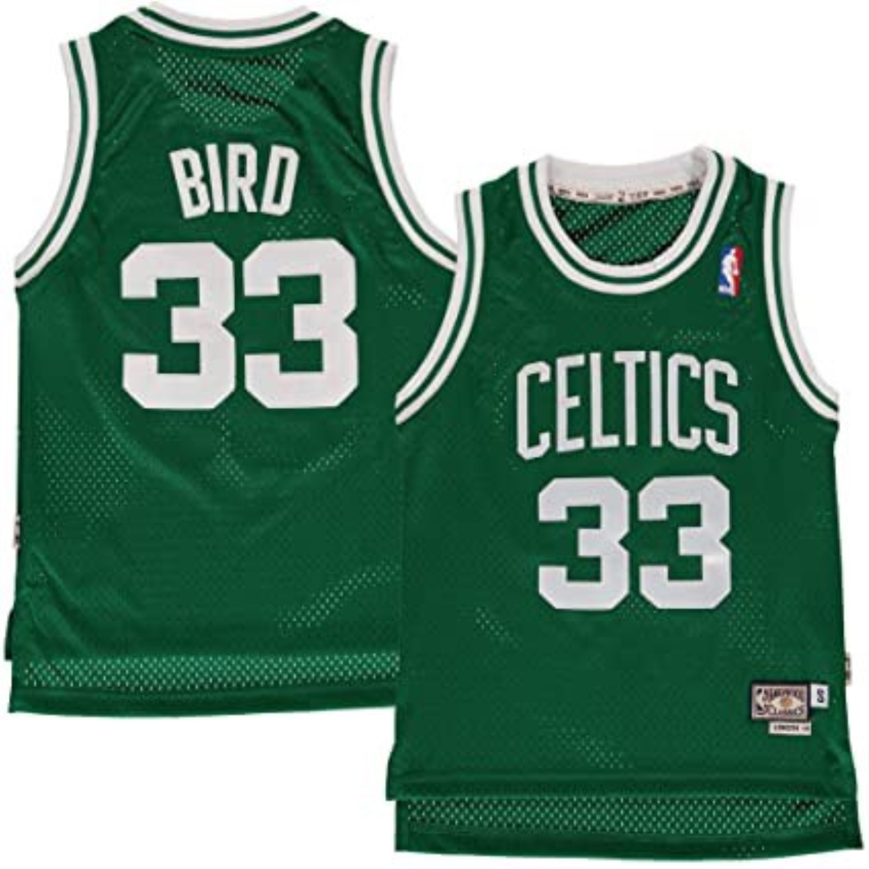 Men's Mitchell & Ness Larry Bird Kelly Green Boston Celtics Big & Tall  Hardwood Classics Jersey