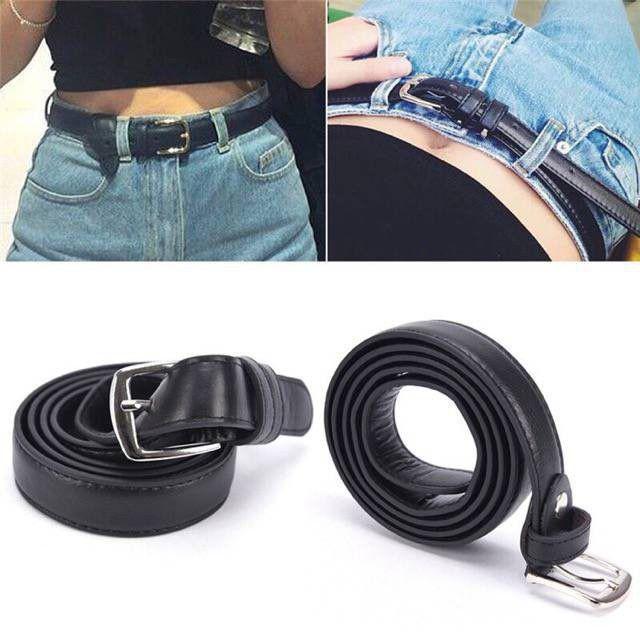 Kia Waist Belt in Shimmer Bronze & White Hair
