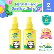 Tiny Buds Baby Natural Hand Sanitizer - Fruit 60ml Set of 2