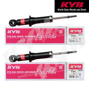 KYB Rear Gas Shock Absorbers for Toyota Corolla Altis