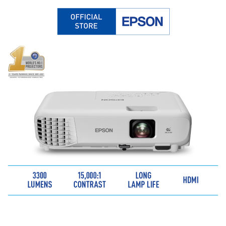 Epson XGA 3LCD Projector with FREE A4 Tech Cam