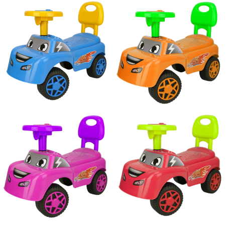 Morishop KIDDIE TOON CAR RIDE ON WHIT HORN BUSINA