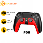 P08 Wireless Gamepad with Gyroscope, Vibration for PS, Nintendo Switch