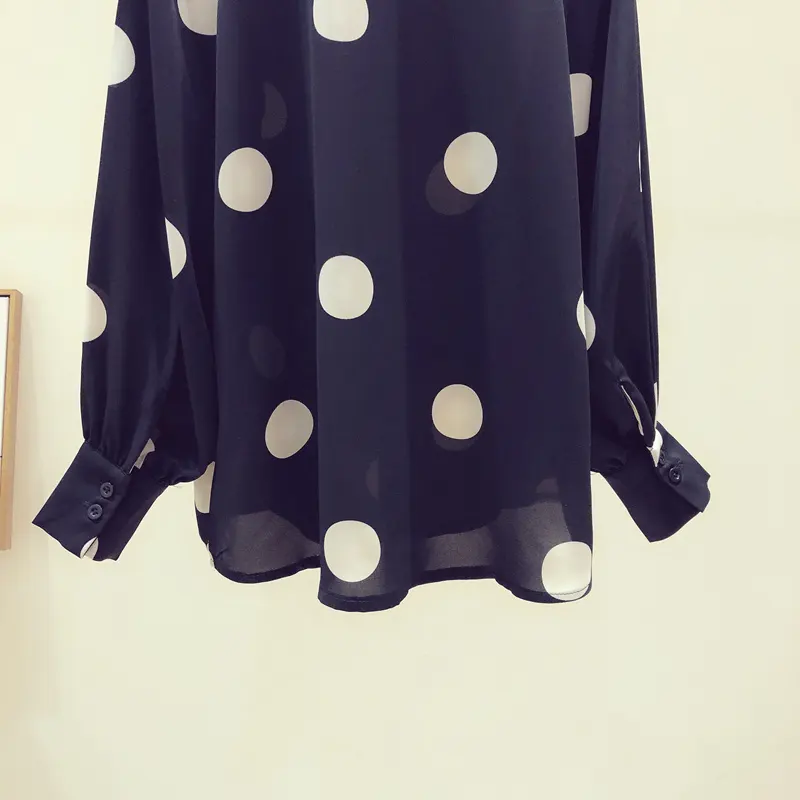 retro polka dot shirt