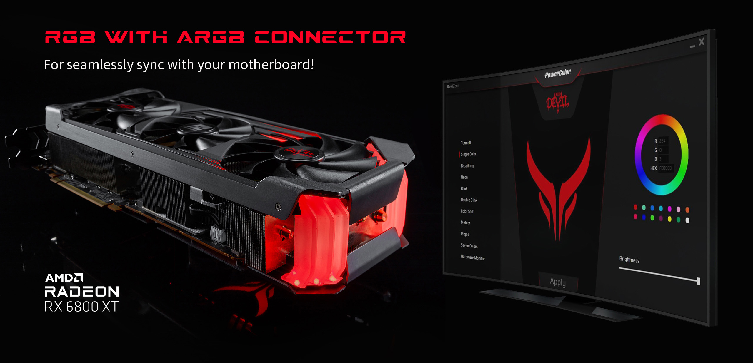 Buy Wholesale United States Powercolor Red Devil Amd Radeon Rx 6800 Xt  Gaming Graphics Card With 16gb & Graphics Card Powercolor Red Devil at USD  590