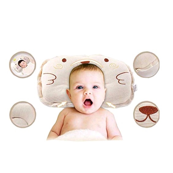 Newborn Baby Pillow Prevent Flat Head Nursing Shaping Memory Cotton Filler  Sleep Positioner