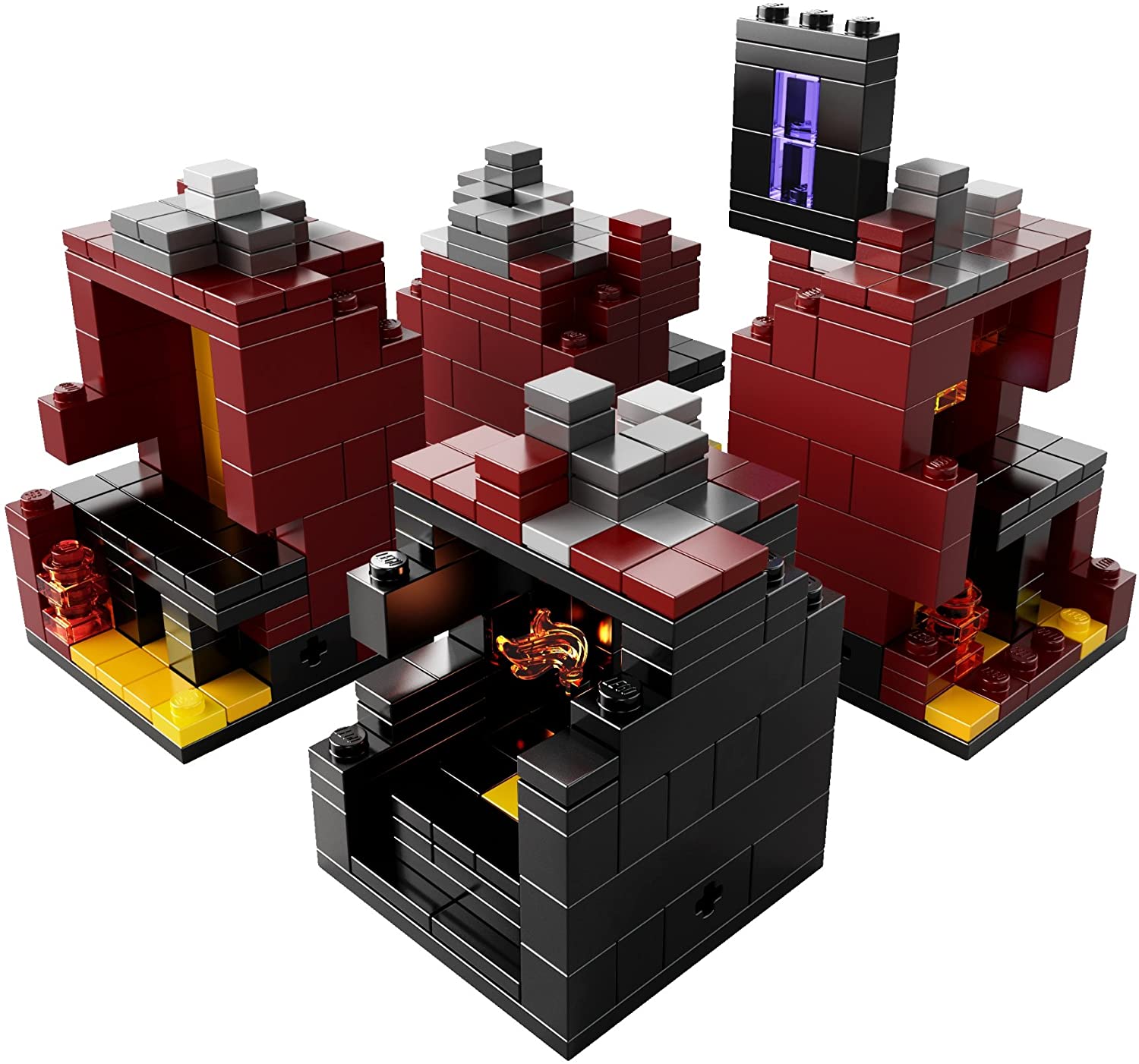 Lego minecraft micro world the nether sale