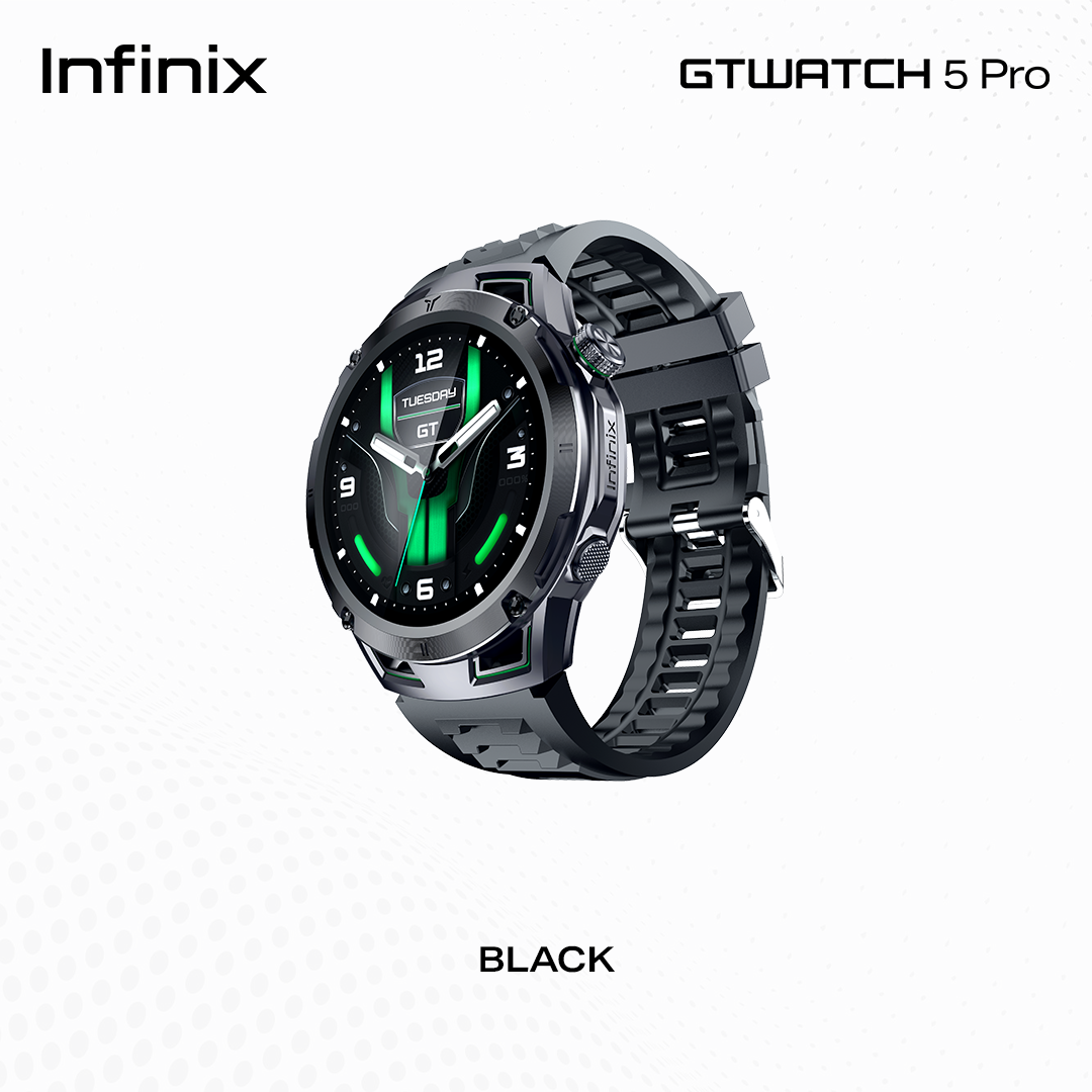 Infinix - GT Watch 5 Pro / Real Time Game Data Display / AI Health & Sports Management / Built-in Multi GNSS / IP68 HD AMOLED Display Smart Watch - Image 3