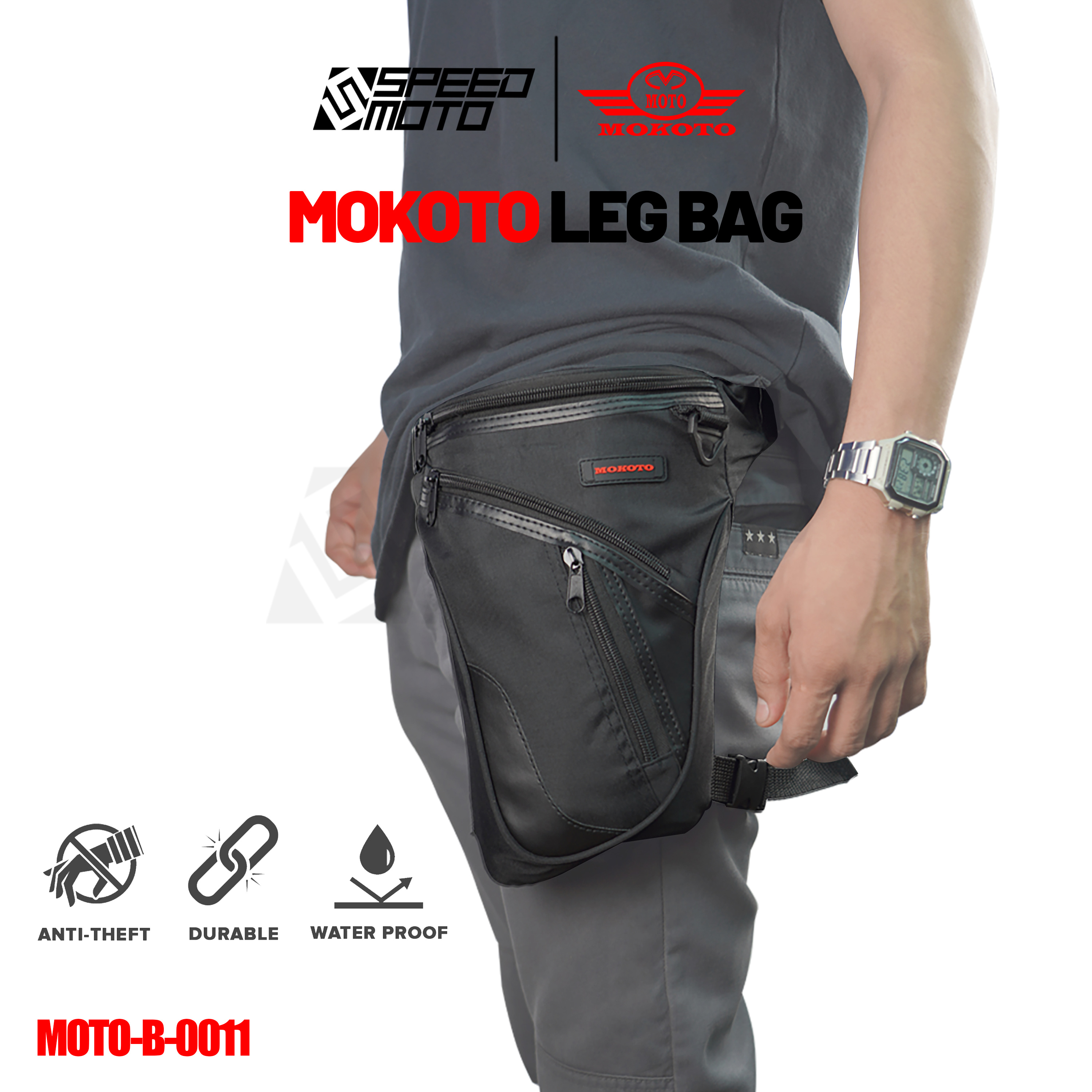 Multifunctional Reflective Drop Leg Bag Motorcycle Bike Cycling Outdoor  Casual Waist Pack Thigh Bag | Wish