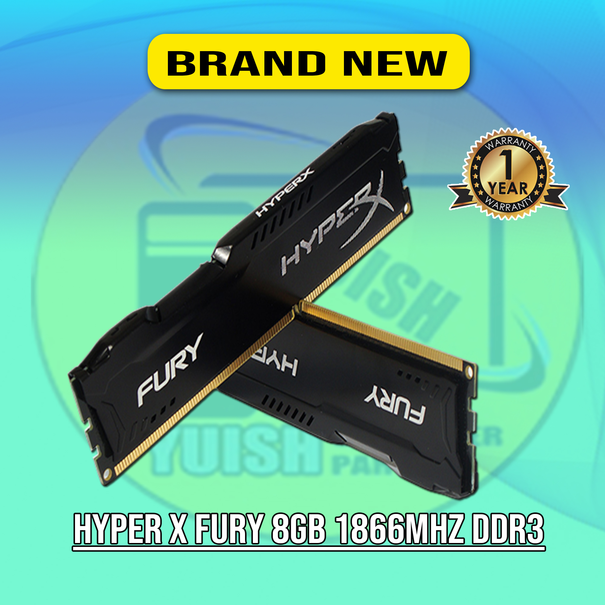 HYPER X FURY 8GB 1600MHz 1866MHz DDR3 Lazada PH