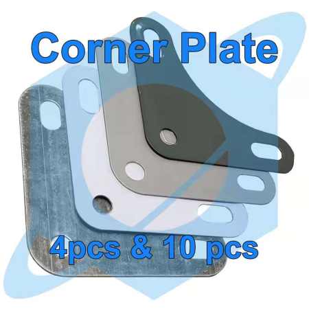 SAB Corner Plate - Heavy Duty for Slotted Angle