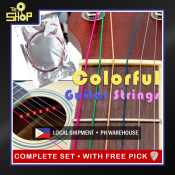 Vibrant Acoustic Guitar Strings | 6pcs Full Set | High Quality