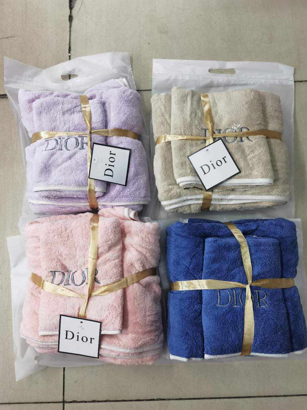 Dior bath towel hot sale