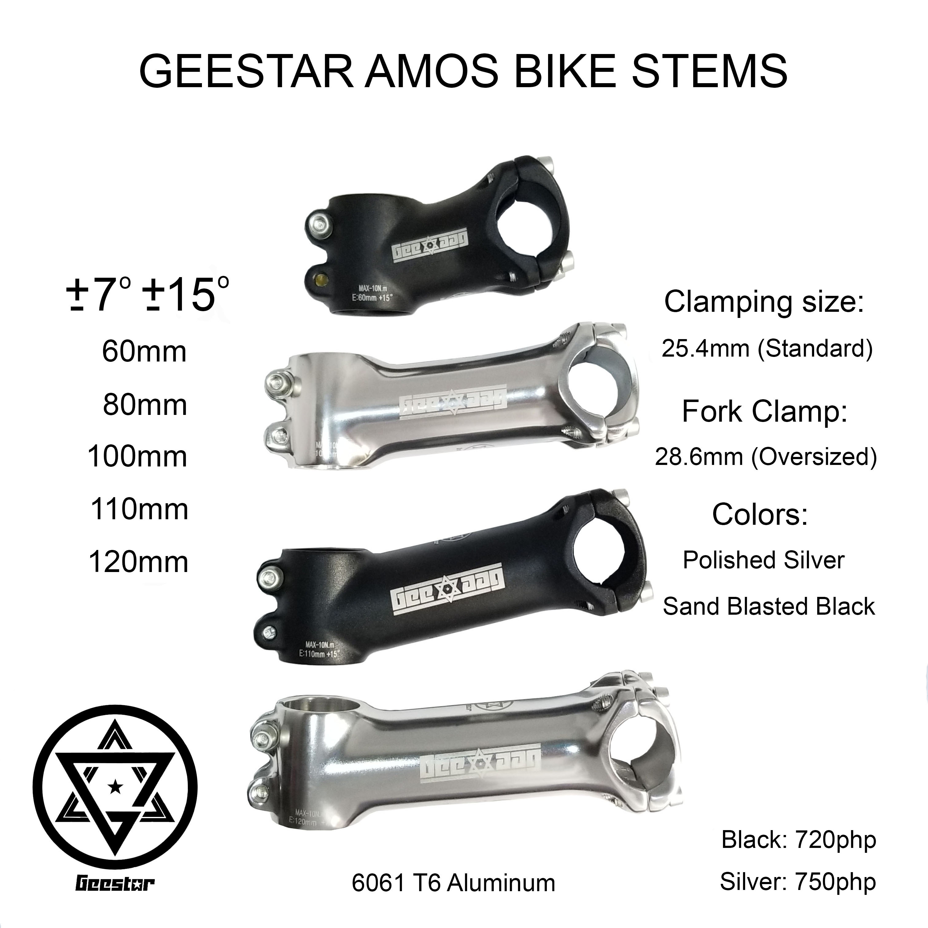 Mountain Bike Stems Bmx Stem Clamp Size AFFIX MOUNTAIN BIKE BOLT
