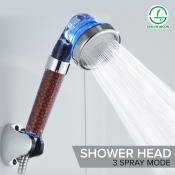 GREENMOON Shower Head Filter 3 Spray Modes