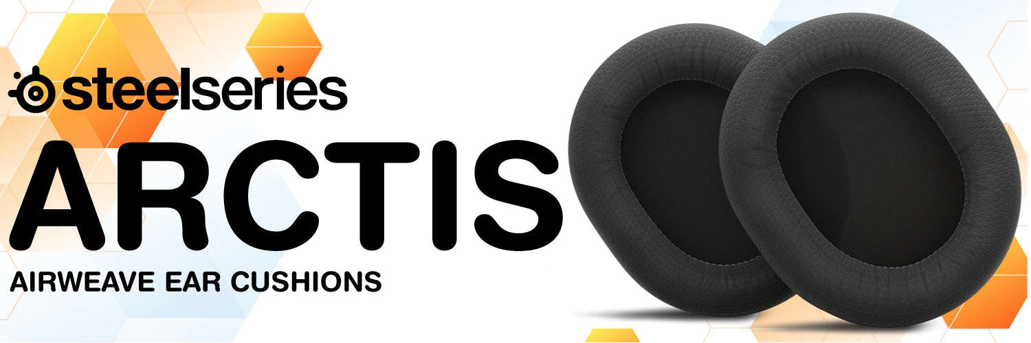 Original Steelseries Arctis Airweave Ear Cushions for Arctis Headsets