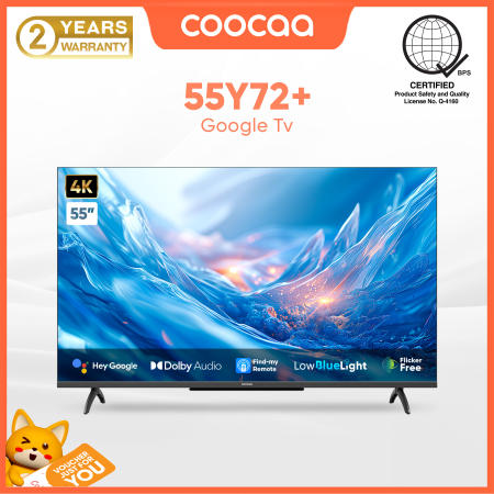 Coocaa 55 Inch Google TV with Antibacterial Remote