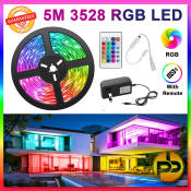 Christmas LED Strip Light Kit with Remote Control and Power Adapter