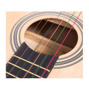 Bronze Acoustic Guitar Strings Set - 6pcs 