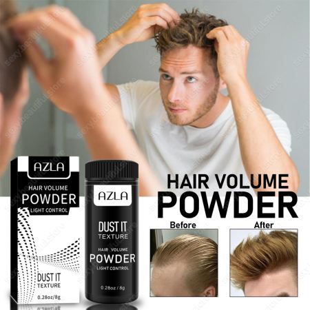 Hair Building Fiber Powder - Volumizing & Texturizing Mattifying