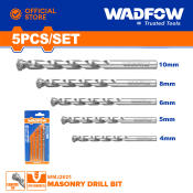 WADFOW Masonry Drill Bit Set for Brick, Tile, Cement