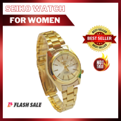 Seiko 5 Gold Automatic Women's Watch