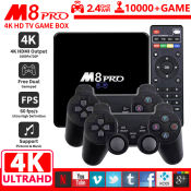 M8 PRO 5G 4K Android TV Box Game Console