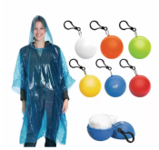 INLIFE Outdoor Raincoat with Disposable Ball - Fits in Pockets