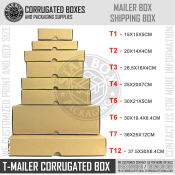 Starbox Kraft Corrugated Mailer Box - Sold Per Piece