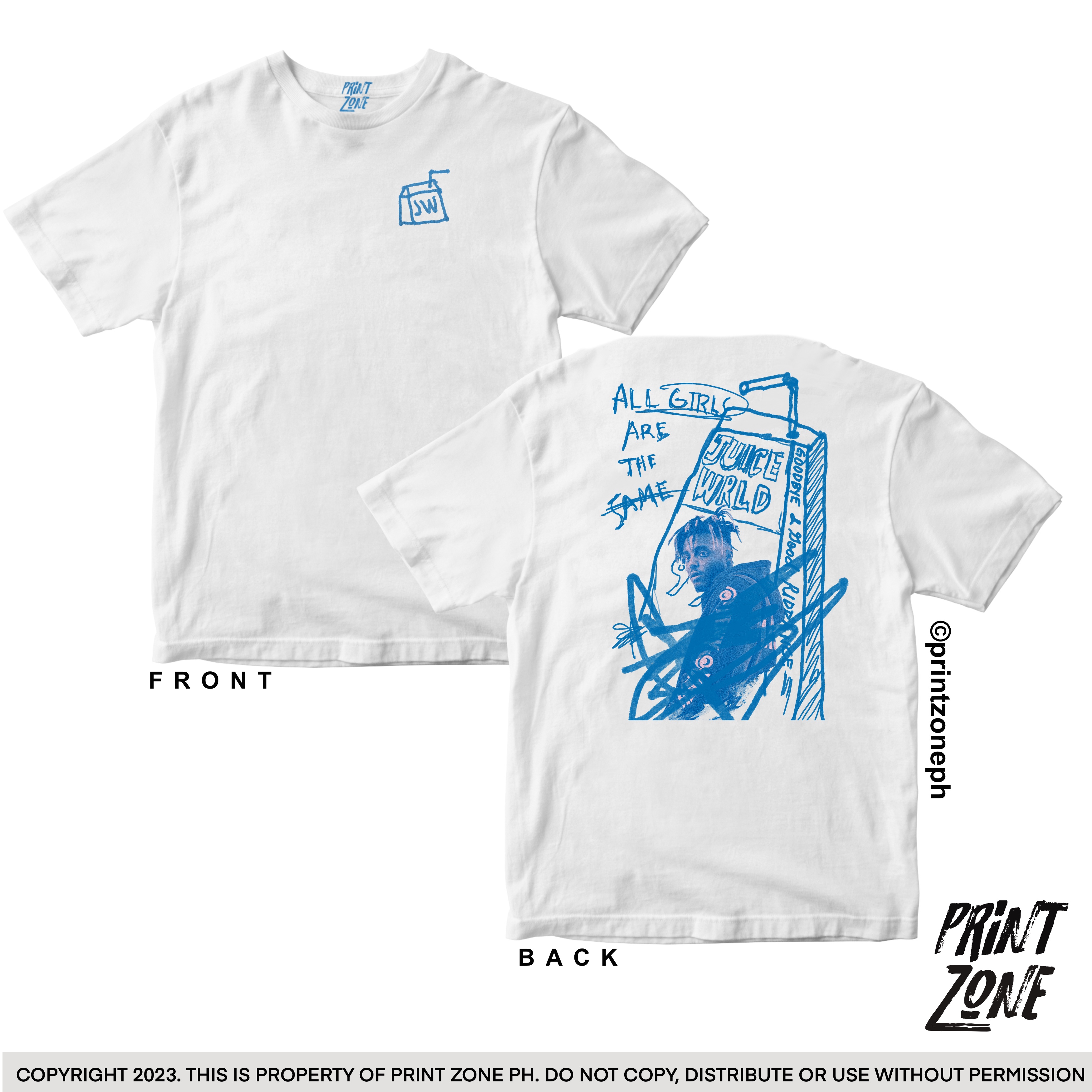 DANIEL CAESAR SHIRT - ALWAYS LYRICS DOODLE BY PRINT ZONE PH Poly