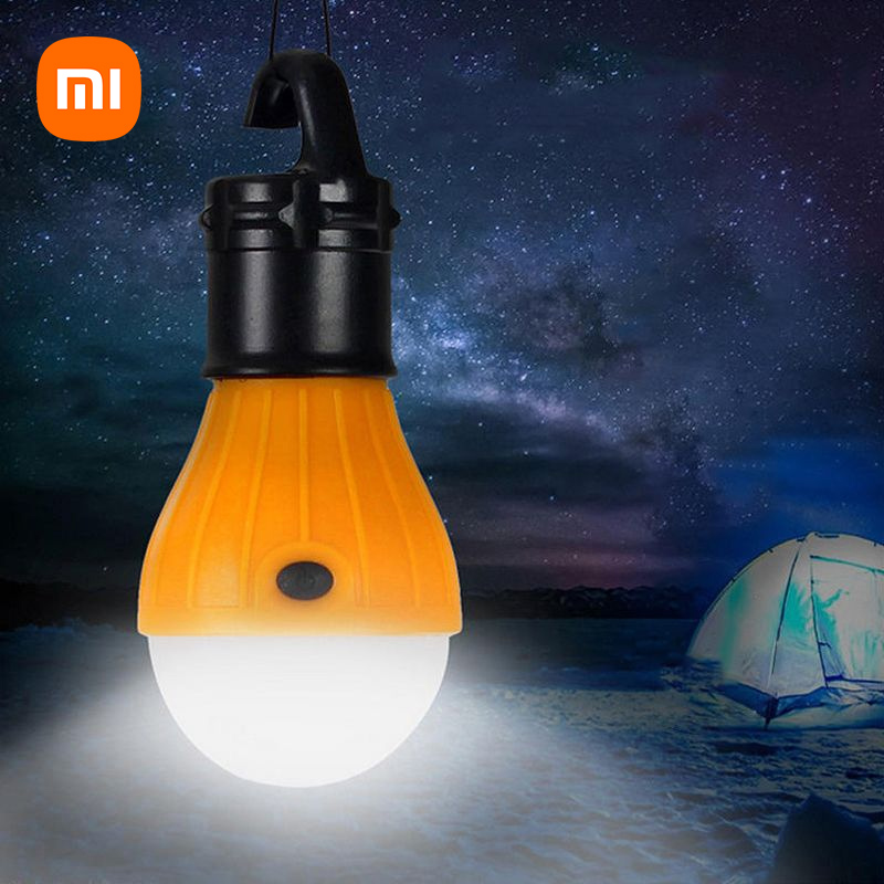 Odoland Portable Camping Fan With LED Lantern, Battery Operated Tent