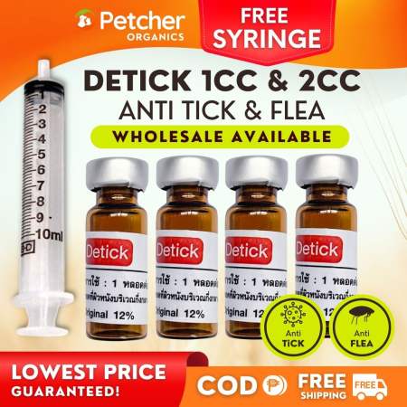 Petcher Organics Detick and Alprocide - Anti Ticks and Fleas