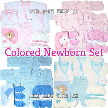 Lucky CJ Baby Co. Cotton Newborn Clothes Set with Blanket