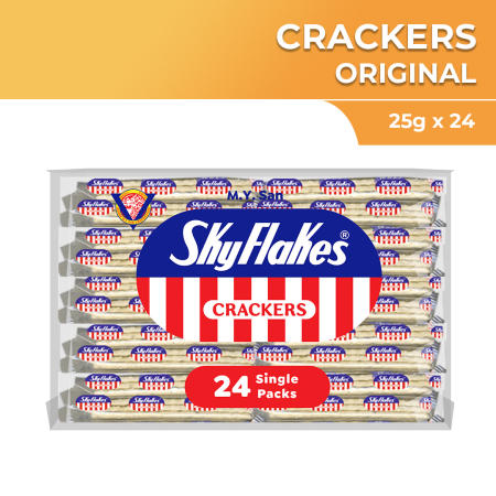 Monde Nissin - Skyflakes Crackers Handy Pack 25g x 24