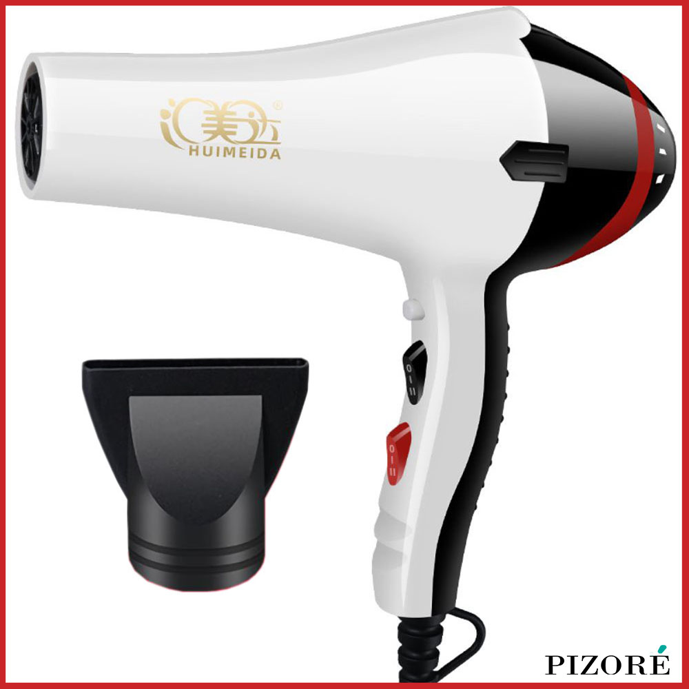 PIZORE | Professional Salon Hair Dryer, 2000W Damage Protection Hair  Blower, Temperature Control Powerful Ionic Blow Dryer, 3 Heat 2 Speed  Settings With Cool Shot Button | Lazada PH