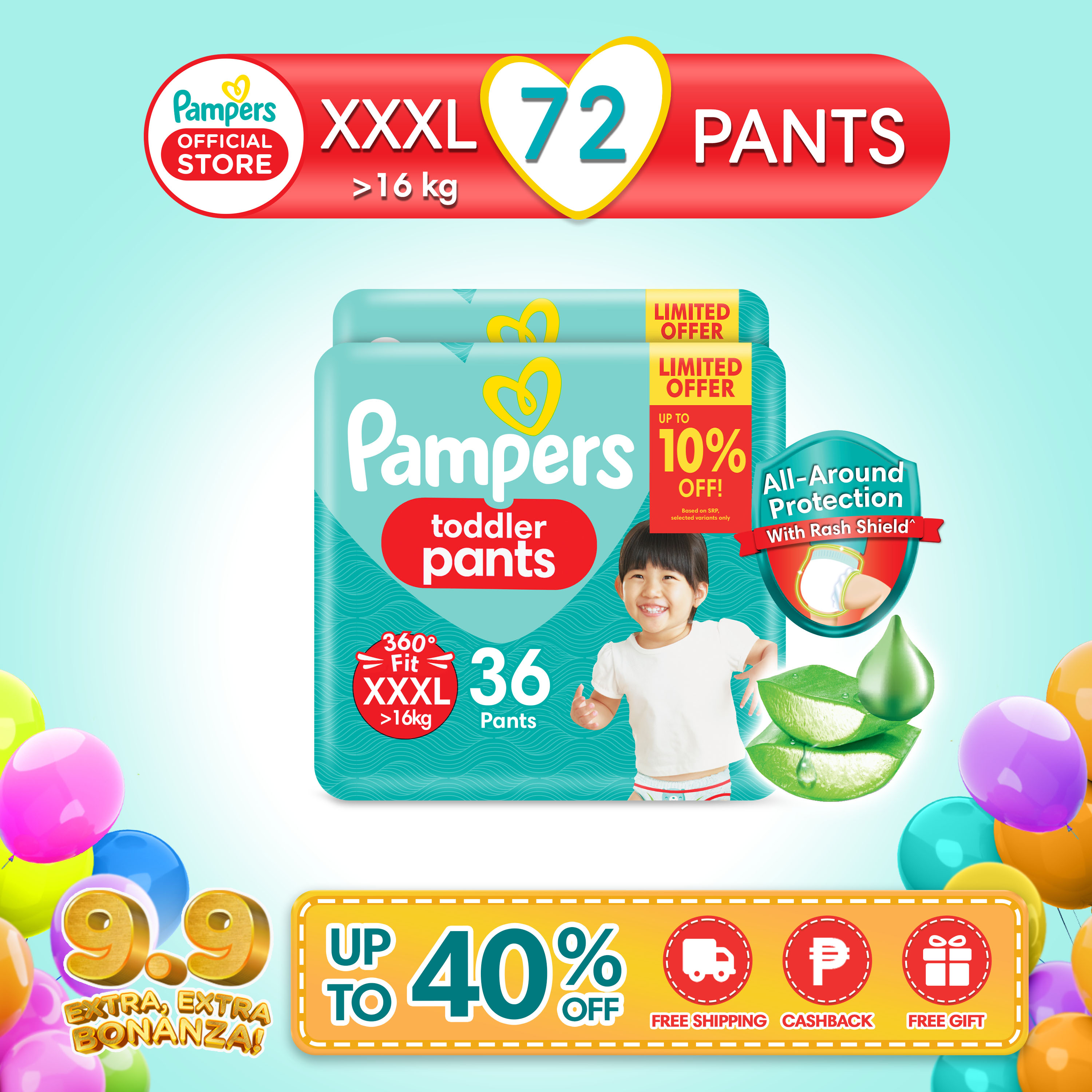 Buy Pampers Premium Care Diaper Pants, XXL 60 pcs + Baby Gentle Wet Wipes  72 pcs (Pack Of 2) Online at Best Price of Rs 2541.78 - bigbasket