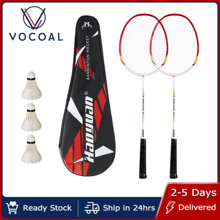 Vocoal Badminton Set - Beginner Training with Carry Bag