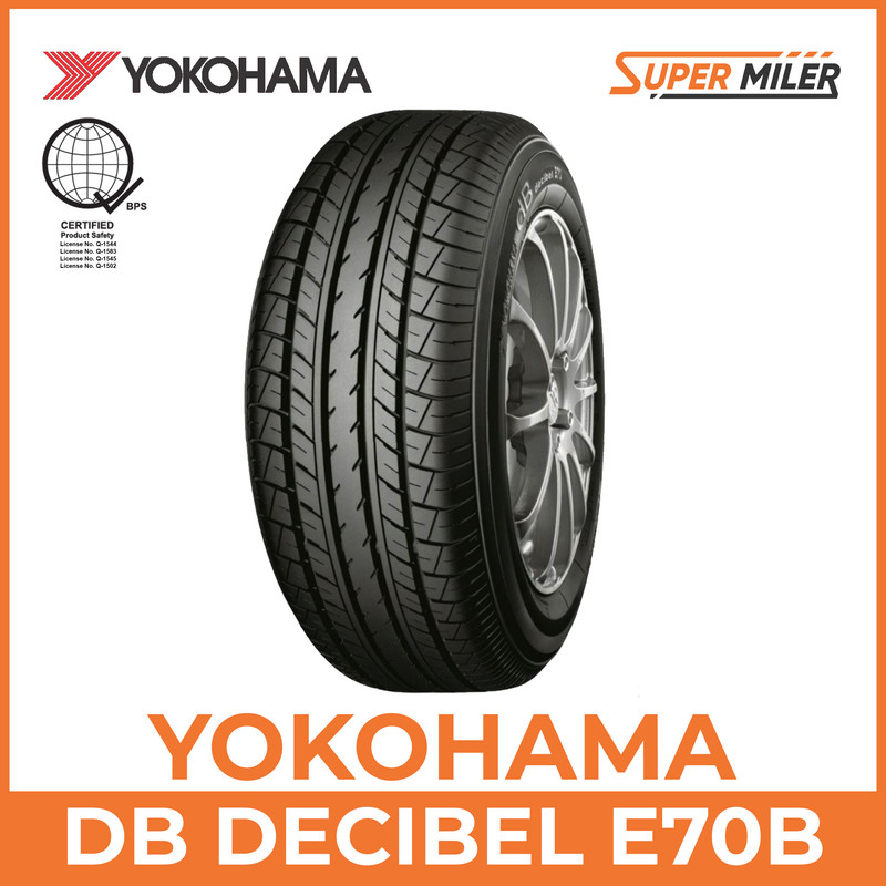 新車はずし　205/60R16　ヨコハマタイヤ　デシベル 205⁄60R16 ヨコハマ デシベル E70 新車外し 4本 送料込