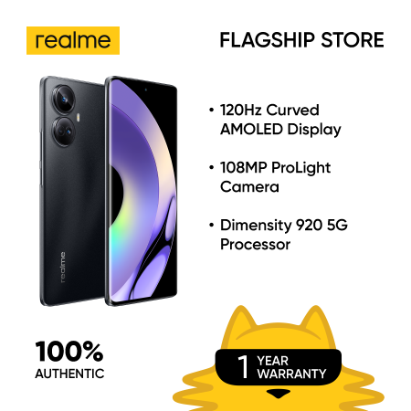 Realme 10 Pro+ 2023 Android Smartphone - 16GB+512GB, Free