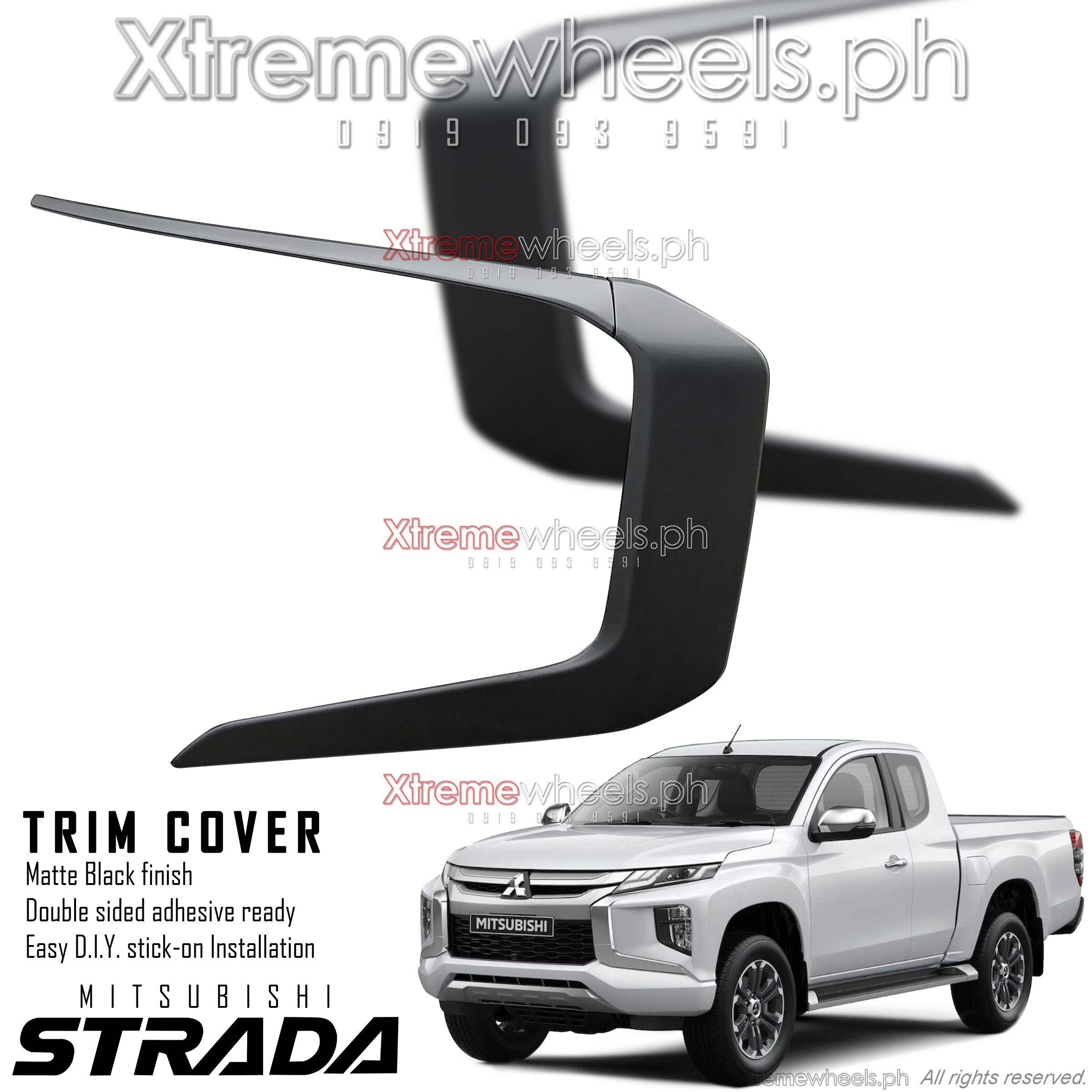 Strada Front Body Part Shop Mitsubishi Strada Front Grill 2010 online | Lazada.com.ph