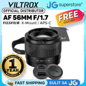 Viltrox 56mm f/1.7 X-Mount Prime Lens for FUJIF