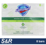 Safeguard Fresh Clean Scent With Aloe Bar Soap