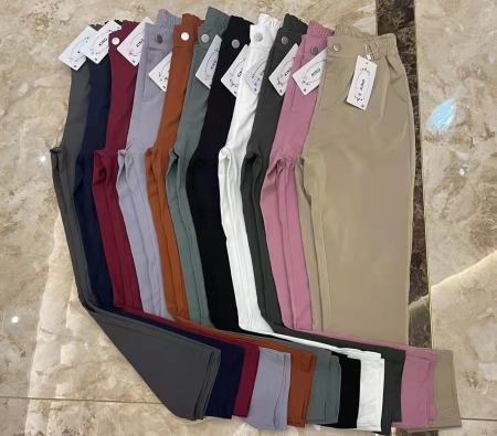 Candy Pants Plain for Women Office Wearing Stretchable Good Quality Made in Korea