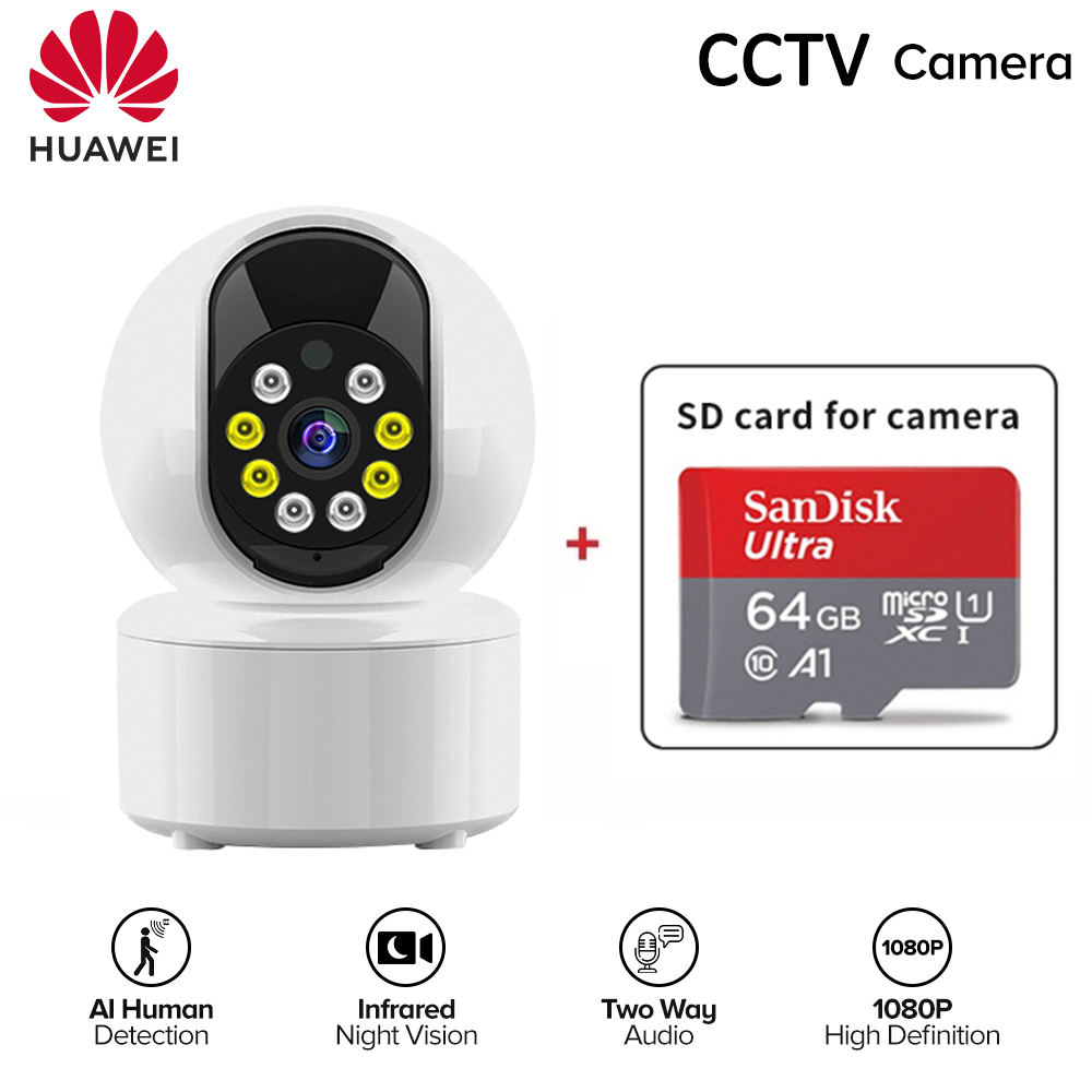 Huawei CCTV Camera Wifi Connect 360 With Audio and Speaker Wireless IP Security Cameras Two-Way Audio Night Vision Auto Tracking CCTV Camera - Image 2