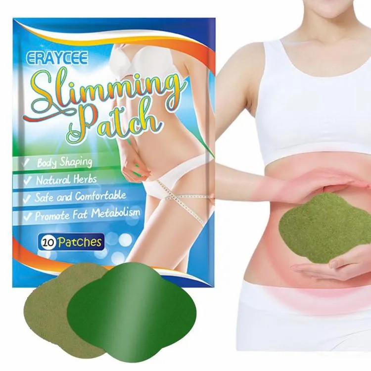 VIYA ERAYCEE Original Women slimming Patch 10pcs/Box Abdomen Treatment  Patch Belly Slimming Lose Weight Quick Slimming Patch